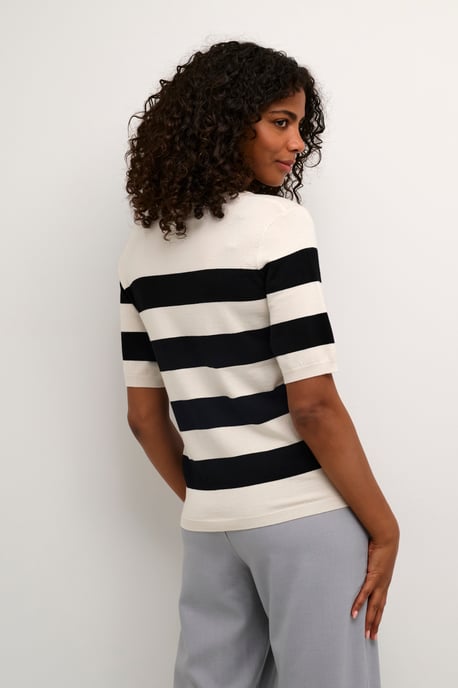 Pullover Regular fit black offwhite - Image 3