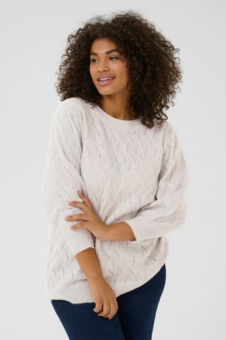 Pullover Regular fit light grey - Image 3