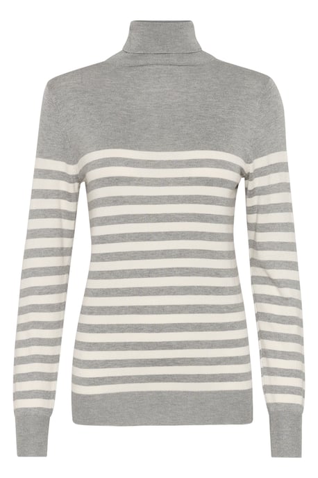 Pullover Slim fit grey white - Image 4