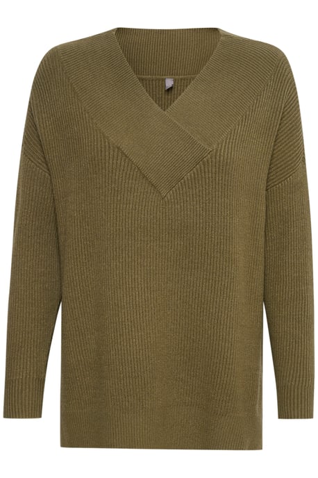 Pullover Oversize fit olive - Image 4