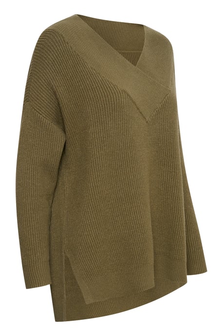 Pullover Oversize fit olive - Image 5