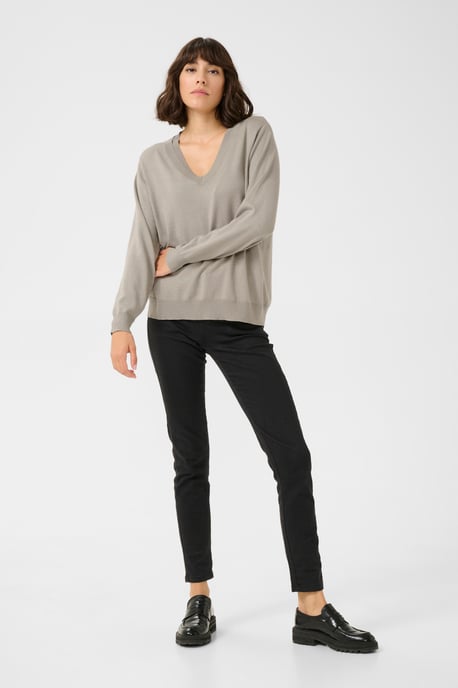 Pullover Regular fit light grey - Image 1