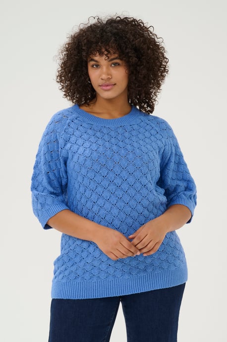 Pullover Loose fit blue - Image 3