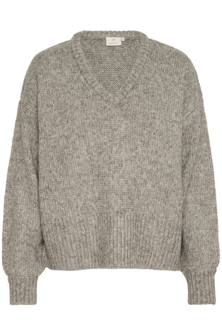 Pullover Loose fit light grey - Image 4