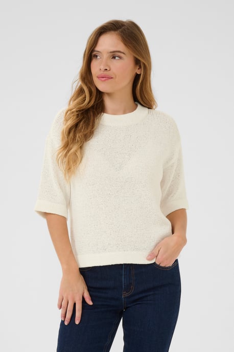 Pullover Baggy fit white - Image 3