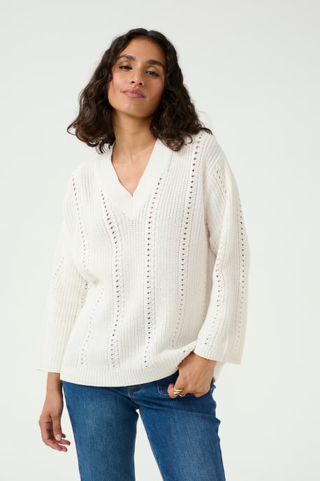 Pullover Loose fit white - Image 2
