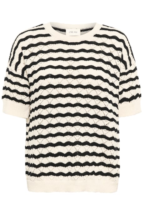 Pullover Straight fit black offwhite - Image 4