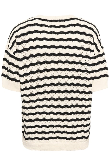 Pullover Straight fit black offwhite - Image 5