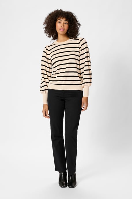 Pullover Regular fit black offwhite - Image 3