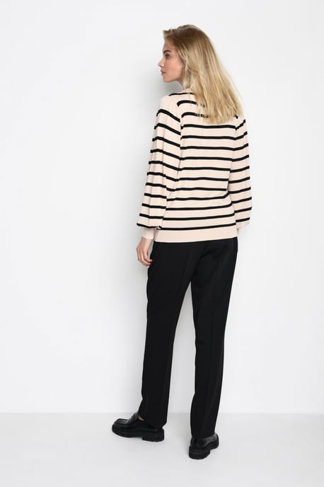 Pullover Regular fit black offwhite - Image 5