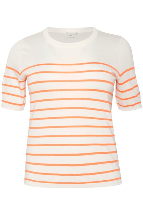 Pullover Regular fit white orange - Image 4