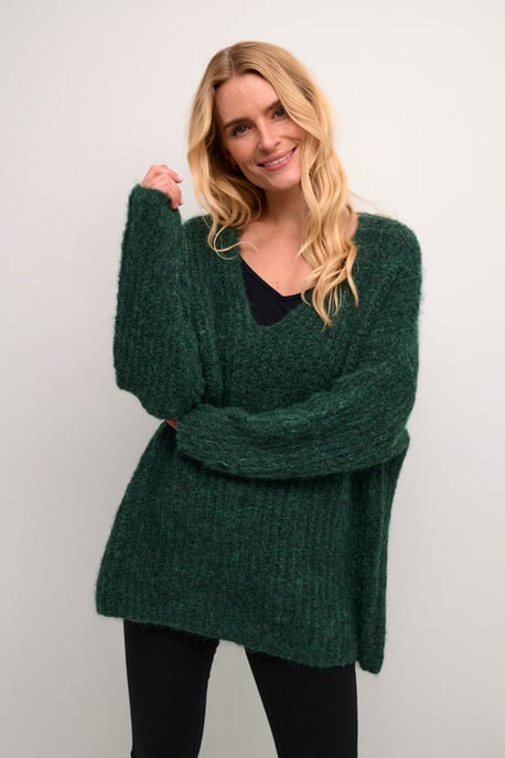 Pullover Oversize fit green - Image 2