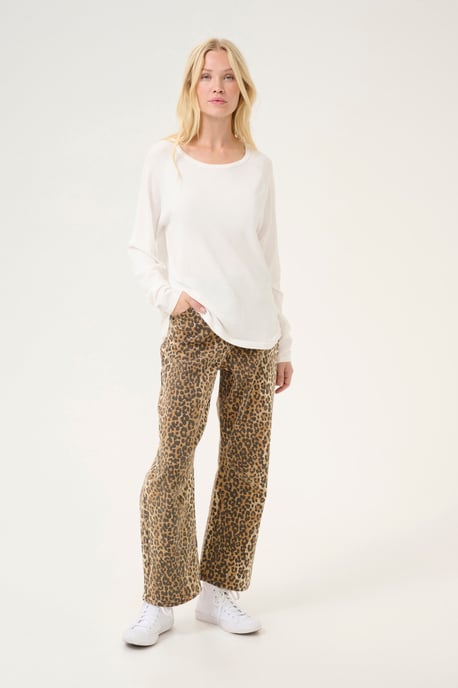 Pullover Relaxed fit white - Image 2