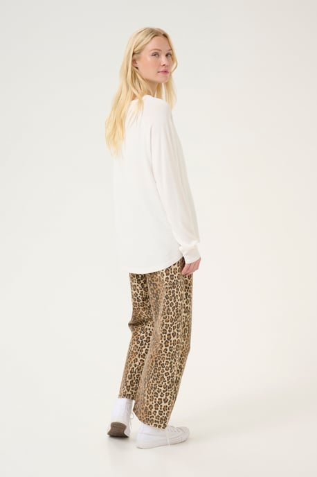 Pullover Relaxed fit white - Image 3