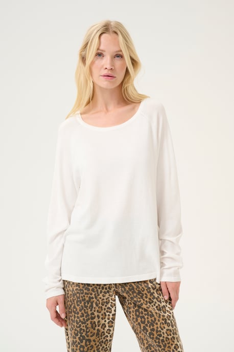 Pullover Relaxed fit white - Image 5