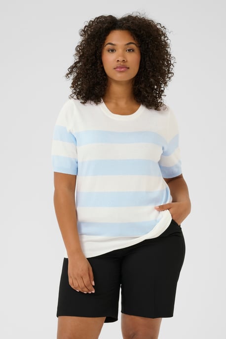 Pullover Regular fit blue white - Image 3