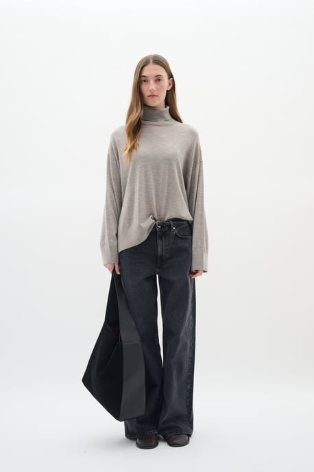 Pullover Relaxed fit beige - Image 3