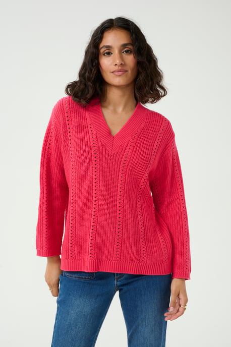 Pullover Loose fit berry - Image 2