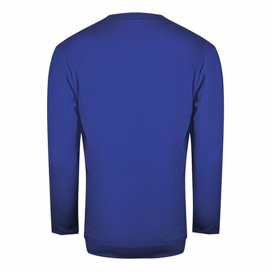 Cavalli Class Splintered Tiger Graphic Iris Blue Sweatshirt - Image 2