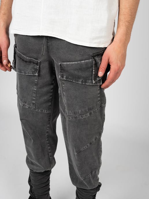 La Haine Inside Us broek Mannen Grijs - Image 4