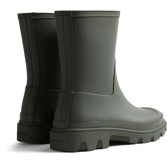Hunter Downpour Short Boot Rubberen Dames Donker Olijf Groene Wellington Laarzen - Image 2