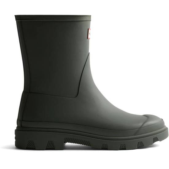 Hunter Downpour Short Boot Rubberen Dames Donker Olijf Groene Wellington Laarzen - Image 4