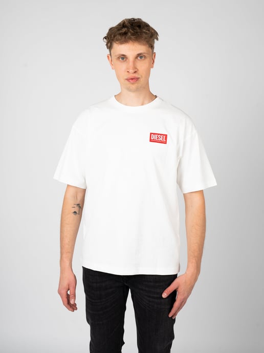 Diesel T-shirt T-Nlabel Mannen Wit - Image 3
