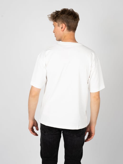 Diesel T-shirt T-Nlabel Mannen Wit - Image 5