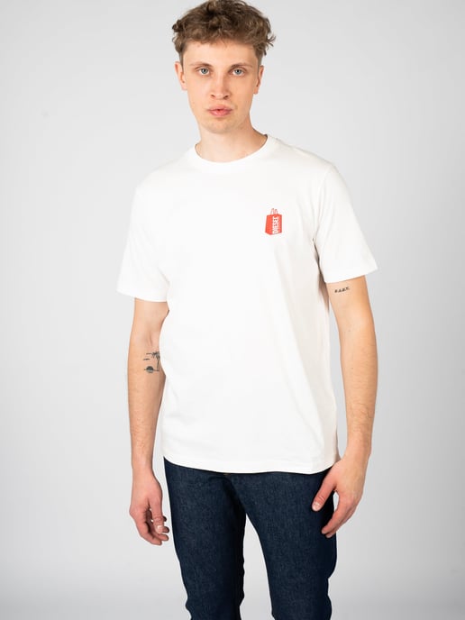 Diesel T-shirt T-Just Mannen Wit - Image 3
