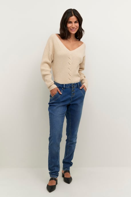 Jeans Curved fit medium blue - Image 2