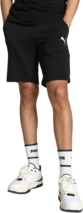 Boy's Puma Juniors TeamGOAL 23 Casuals Shorts in Black - Image 2