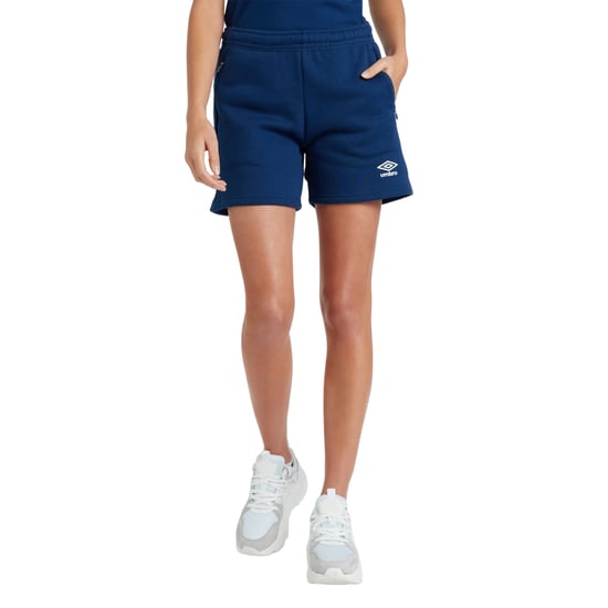 Umbro Dames/Dames Club Vrijetijdsshort (Marine / Wit) - Image 3
