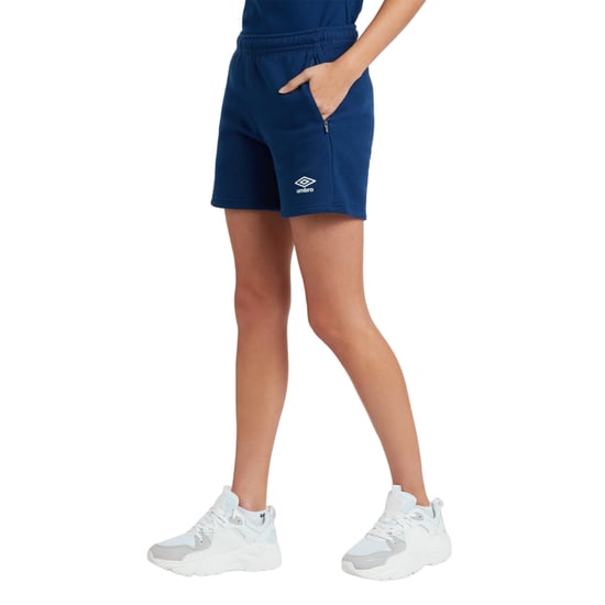 Umbro Dames/Dames Club Vrijetijdsshort (Marine / Wit) - Image 4