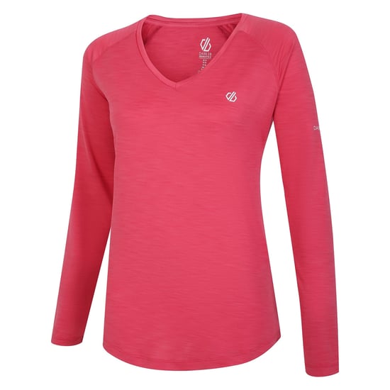 Dare 2B Dames/dames Discern T-shirt met lange mouwen (Sorbet Roze) - Image 3