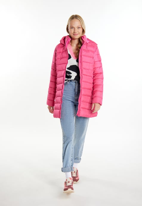 Mymo licht gewatteerd jack Dames roze - Image 2