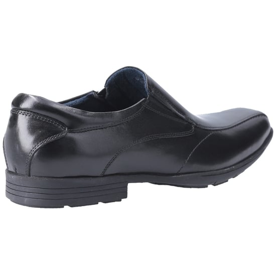 Pod Dundee Leren Zwarte Schoenen Voor Jongens - Image 2