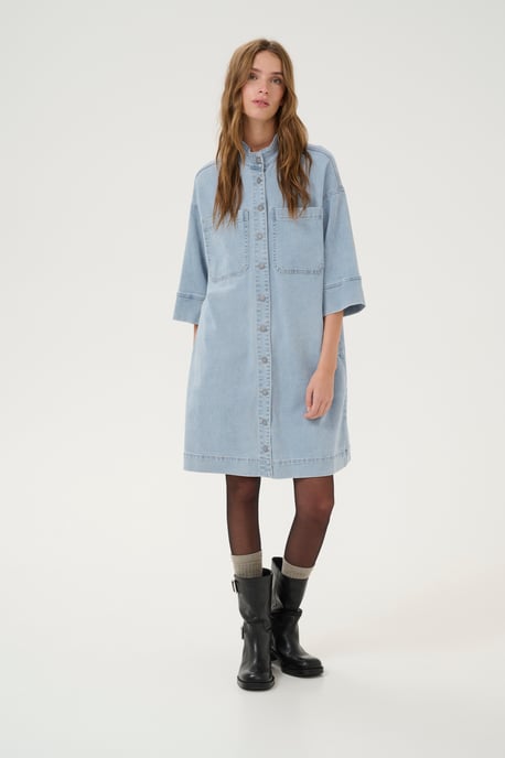 Jurk Loose fit light blue - Image 1