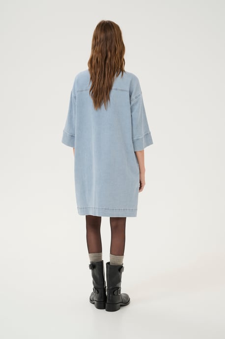 Jurk Loose fit light blue - Image 3