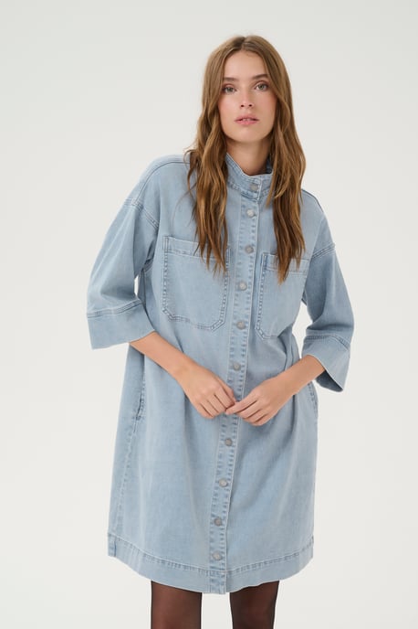 Jurk Loose fit light blue - Image 4