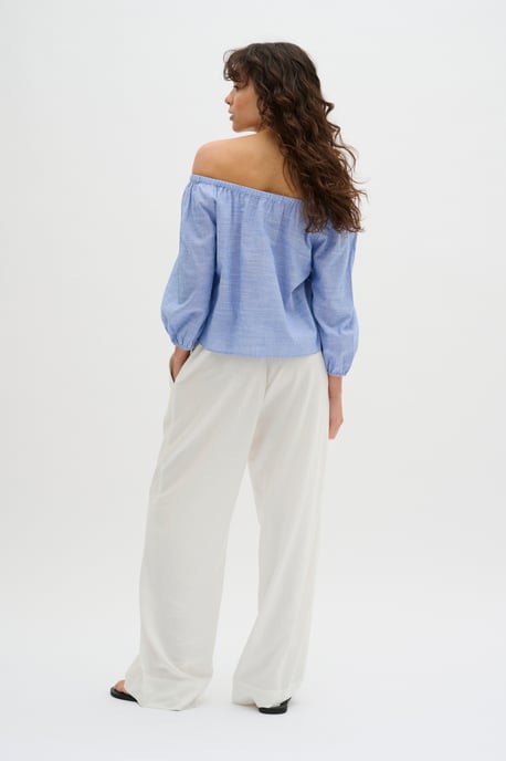 Blouse met korte mouwen Loose fit - Image 2
