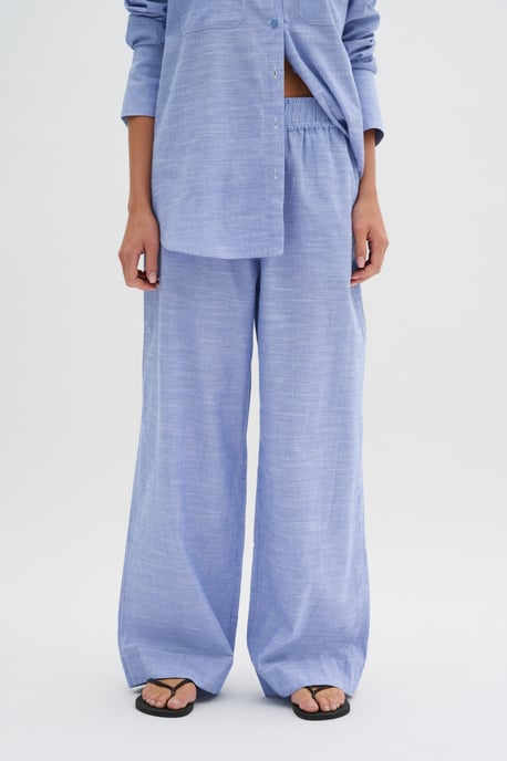 Casual broek Casual fit blue - Image 3