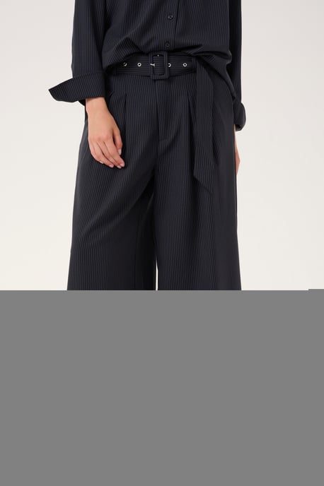 Casual broek Loose fit blue - Image 3