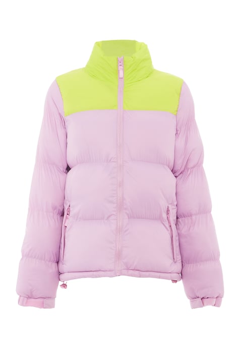 Mymo Gewatteerd gewatteerd jack Dames Macaron Roze Zure Limoen - Image 3