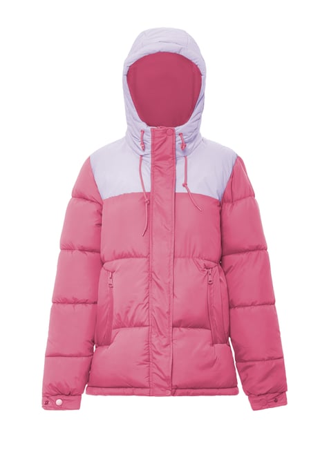Mymo Gewatteerd gewatteerd jack Dames Roze lavendel - Image 1