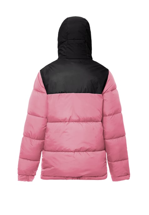 Mymo Gewatteerd gewatteerd jack Dames roze zwart - Image 2