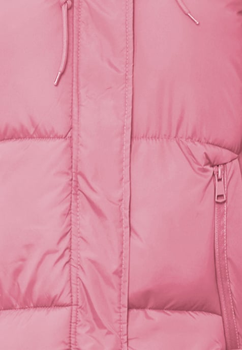 Mymo Gewatteerd gewatteerd jack Dames roze zwart - Image 3