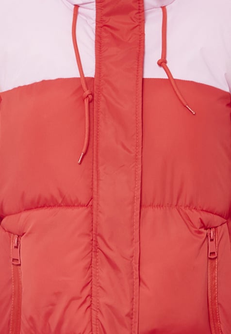Mymo Gewatteerd gewatteerd jack Dames Zomerrood zoetroze - Image 3