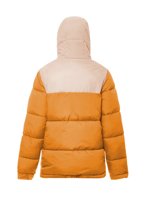 Mymo Gewatteerd gewatteerd jack Dames Oranje perzik - Image 2