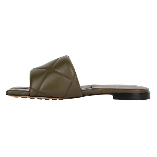 Bottega Veneta Rubber Lido Slipper Groen - Image 2