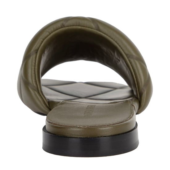 Bottega Veneta Rubber Lido Slipper Groen - Image 3